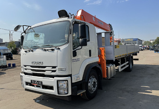 ISUZU FVR34UL-S (18т) С КМУ HANGIL 976 (8,0т) БОРТ 8,0×2,5×0,6м